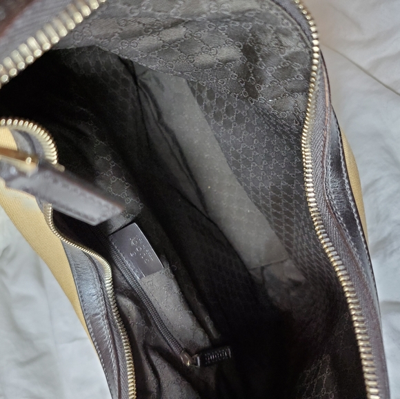 Gucci tan shoulder hobo bag - Picture 4 of 8